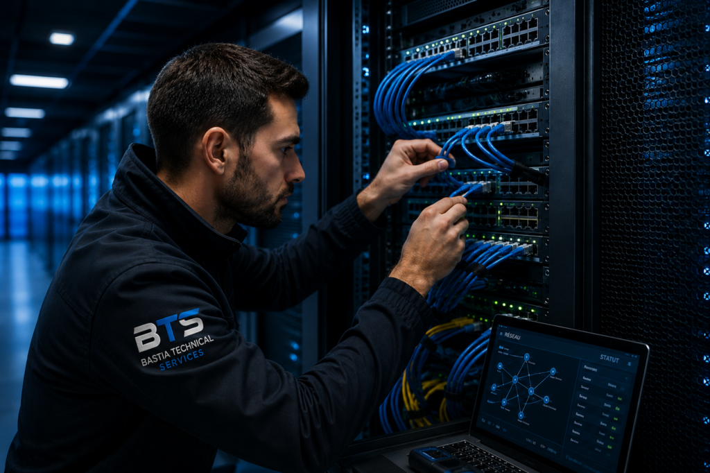 Installation réseau Wi-Fi et Ethernet en Corse